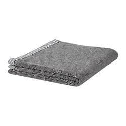 VIKFJÄRD Towel - grey 50x100 cm , - best price from Maltashopper.com 30405221