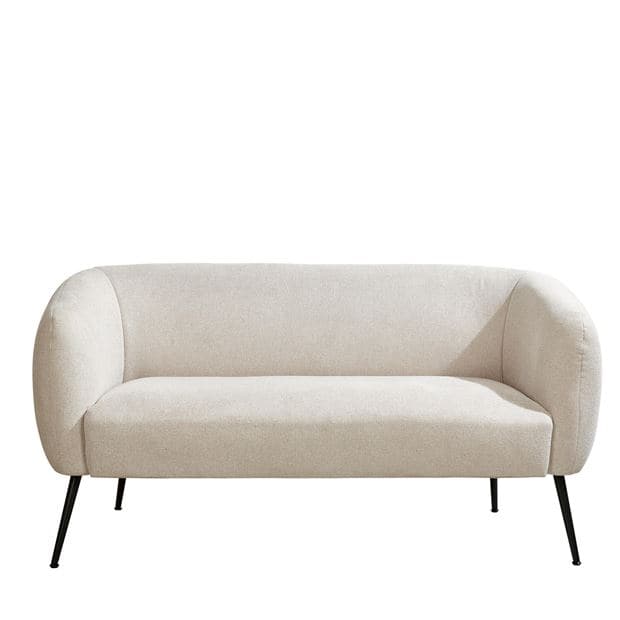 DAVI White sofa H 71 x W 140 x D 71 cm - best price from Maltashopper.com CS648522