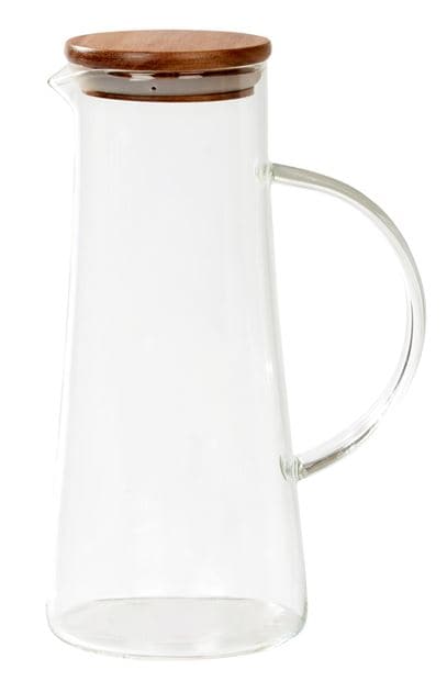 NARROW Transparent carafe H 26 cm - Ø 10 cm - best price from Maltashopper.com CS609210