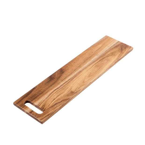 ACACIA LUX Natural cutting board H 1,5 x W 60 x D 16 cm - best price from Maltashopper.com CS646807