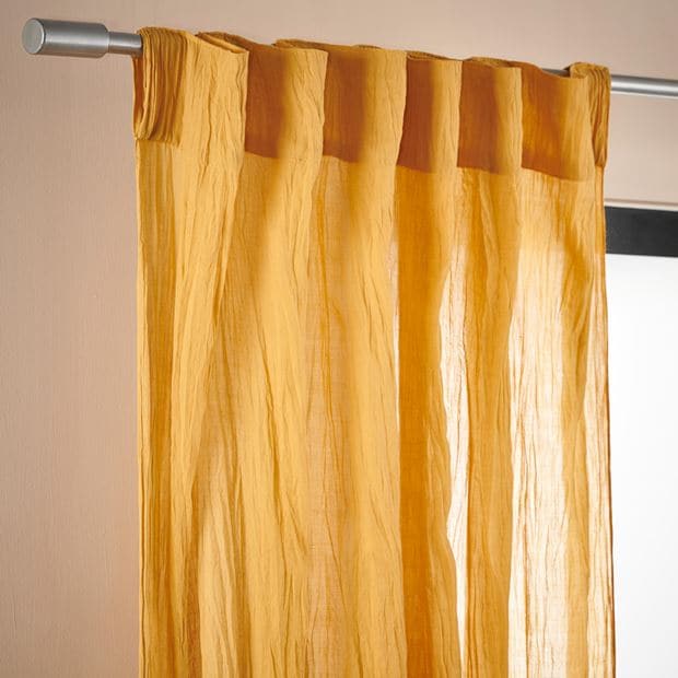 Casa TENDRA Yellow curtain W 130 x L 250 cm