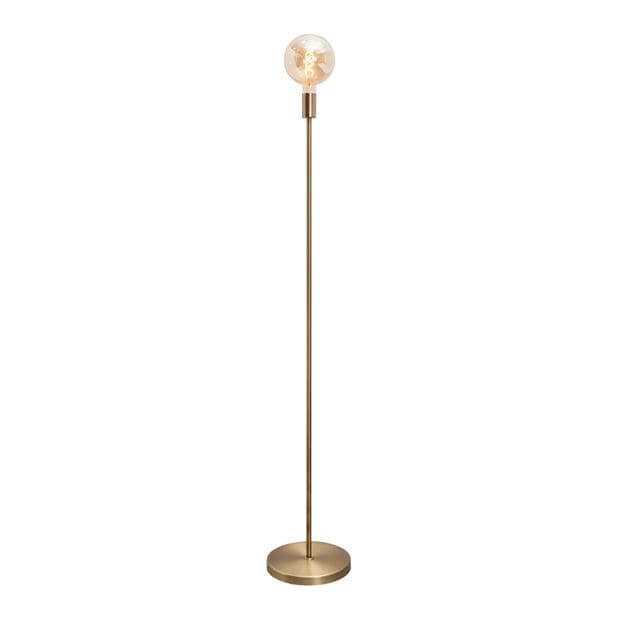 SHAIN Golden floor lamp H 139 cm - Ø 25 cm - best price from Maltashopper.com CS645806