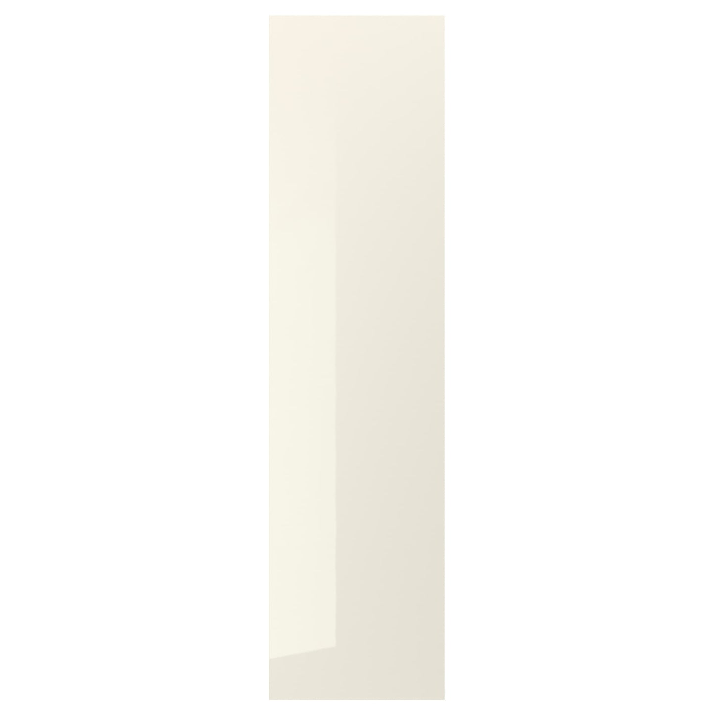 VOXTORP - Cover panel, high-gloss light beige, 39x106 cm - best price from Maltashopper.com 20321137