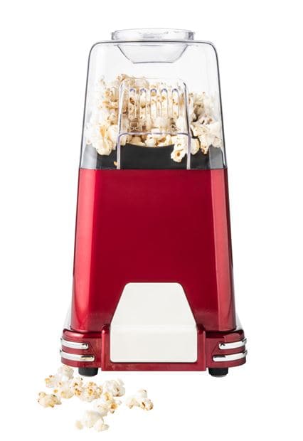 RETRO FUN Red Popcorn Machine H 18 x W 16.5 x D 15.5 cm - best price from Maltashopper.com CS633773
