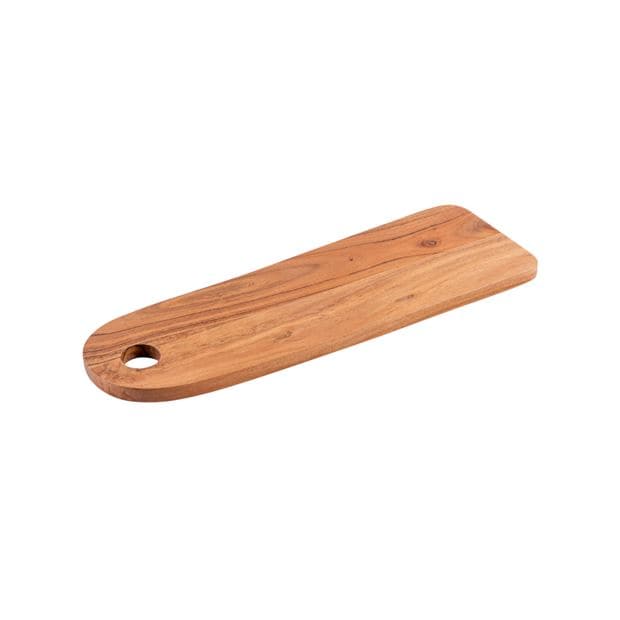 ACACIA Natural serving cutting board H 1.5 x W 16 x L 45 cm - best price from Maltashopper.com CS660835