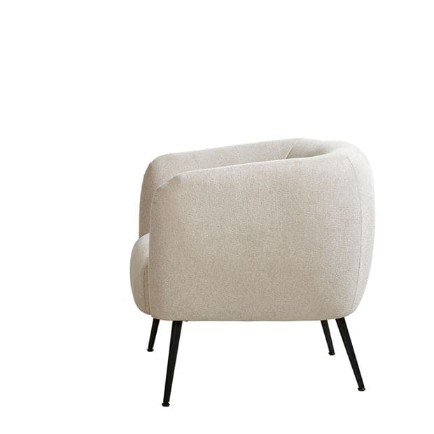 DAVI Antique white armchair H 71 x W 71 x D 75 cm - best price from Maltashopper.com CS647878