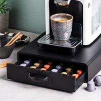 CAFE Capsule drawer for black coffee capsules H 7.5 x W 28 x D 34.5 cm - best price from Maltashopper.com CS635306