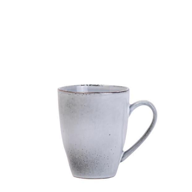 EARTH LAGOON Mug with light green handle H 10,5 cm - Ø 8 cm - best price from Maltashopper.com CS618898