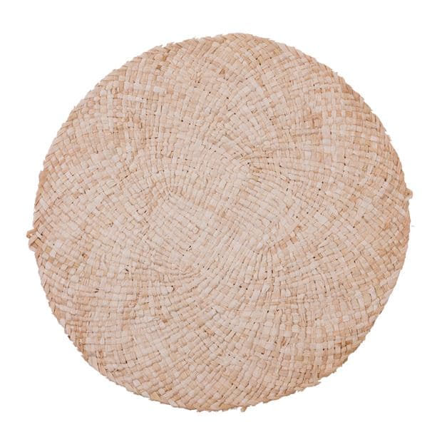 Casa BO Natural placemat, Ø 38 cm