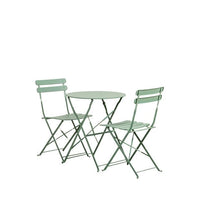 IMPERIAL Bistro green eucalyptus chair H 82 x W 42 x D 46.5 cm - best price from Maltashopper.com CS652610