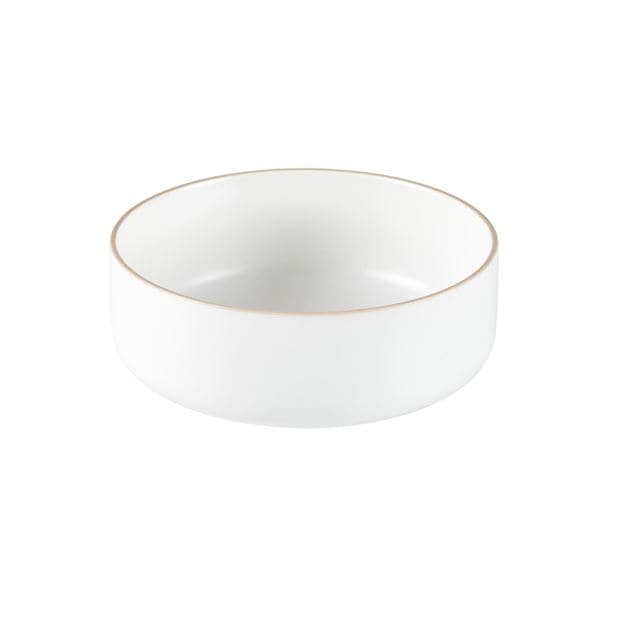 ELEMENTS White bowl H 6 cm - Ø 15 cm - best price from Maltashopper.com CS666099