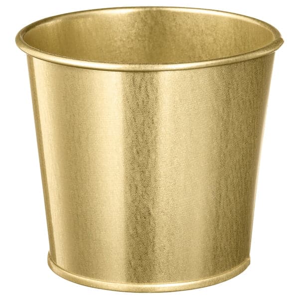 Ikea DAIDAI - Plant pot, brass-colour, 9 cm