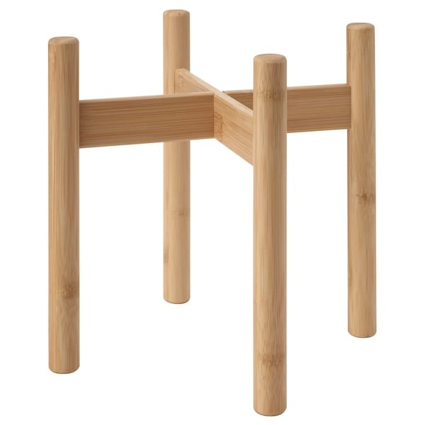 Ikea DAKSJUS - Plant stand, bamboo, 21 cm