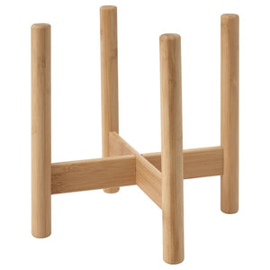 Ikea DAKSJUS - Plant stand, bamboo, 21 cm