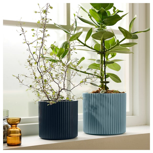 DAKSJUS - Set of 2 pot holders, blue - best price from Maltashopper.com 70567103