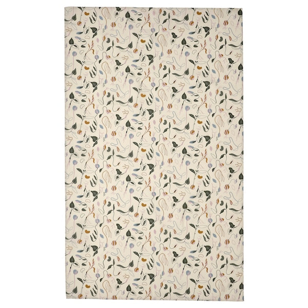 DAKSJUS - Tablecloth, cleanable/off-white sprout motif,145x240 cm - best price from Maltashopper.com 70567042
