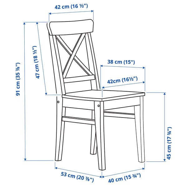 DANDERYD / INGOLF - Table and 4 chairs, white/white, 130 cm - best price from Maltashopper.com 49544236
