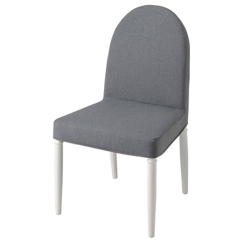 DANDERYD Chair, white / Vissle grey ,