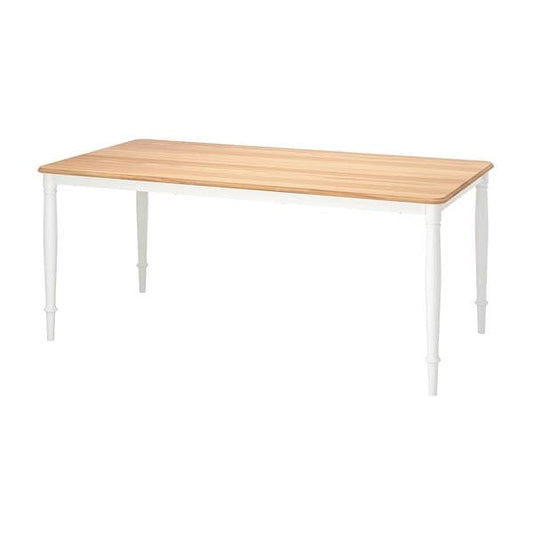 Ikea DANDERYD Table, oak veneer / white,180x90 cm