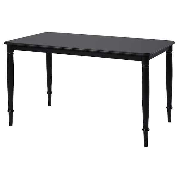DANDERYD - Dining table, black, 130x80 cm - best price from Maltashopper.com 20568727