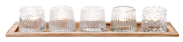 Casa LYS Partylight transparent set L 7.9 x D 7.9 cm