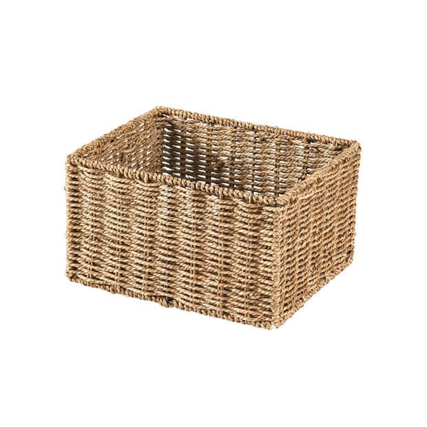 SEAGRASS Drawer basket natural L H 17 x W 23 x D 31 cm