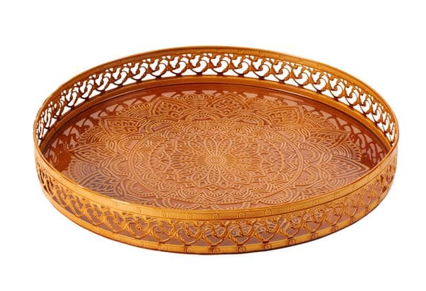 Casa RELIEF Tray Ø40 4COL