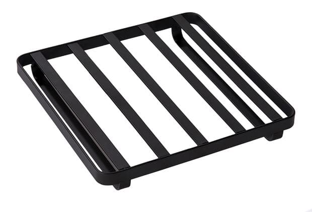 INDUSTRIA Black trivet H 2.5 x W 20 x D 20 cm - best price from Maltashopper.com CS591129