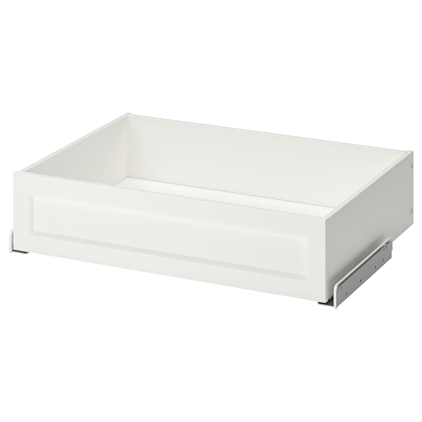KOMPLEMENT - Drawer with framed front, white, 100x58 cm - Premium Armoires & Wardrobes from Ikea - Just €51.99! Shop now at Maltashopper.com