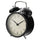 DEKAD - Alarm clock, black, 10 cm