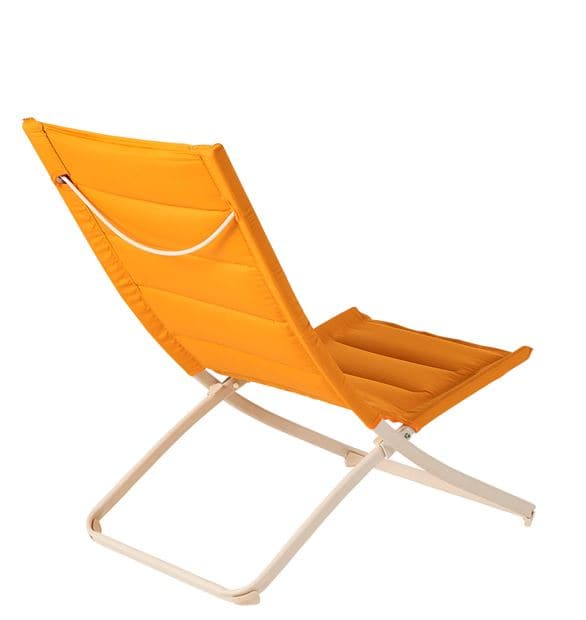 Casa LIZA Folding chair yellow H 87 x W 57 x D 85 cm