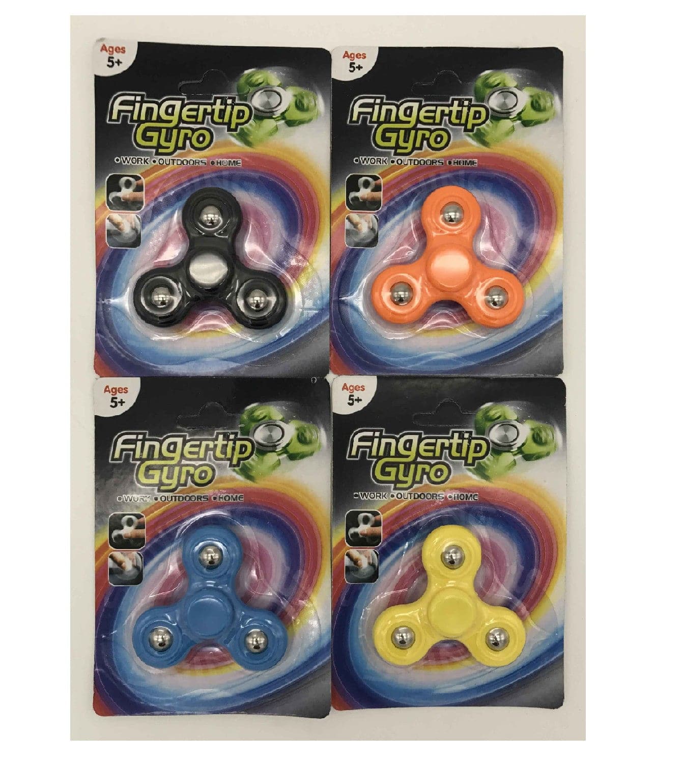 Finger Spinner - Fingertip Gyro Assorted Colors