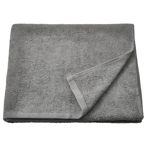 DIMFORSEN - Bath towel, grey, 70x140 cm