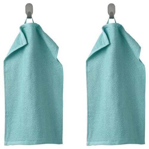 DIMFORSEN Guest towel - turquoise 30x50 cm , 30x50 cm