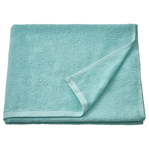 DIMFORSEN - Bath towel, turquoise, 70x140 cm
