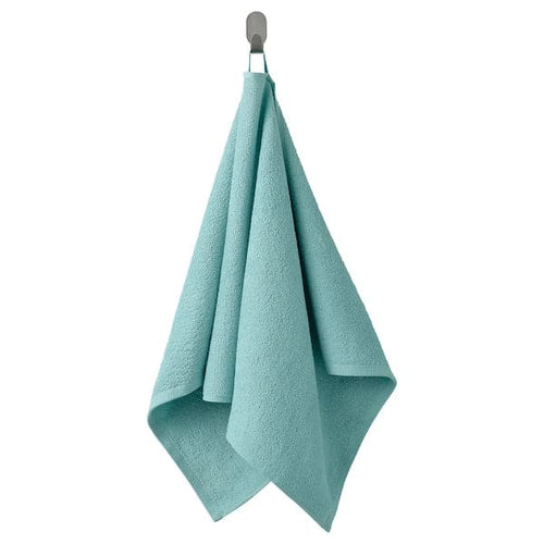 DIMFORSEN - Hand towel, turquoise, 50x100 cm