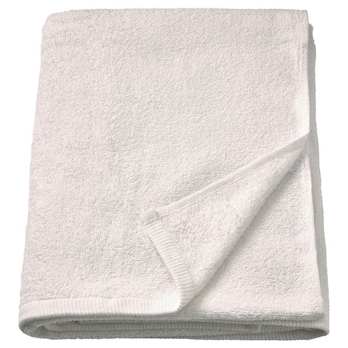 DIMFORSEN - Bath sheet, white, 100x150 cm