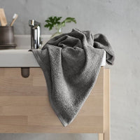 DIMFORSEN - Bath sheet, grey, 100x150 cm - best price from Maltashopper.com 00512864