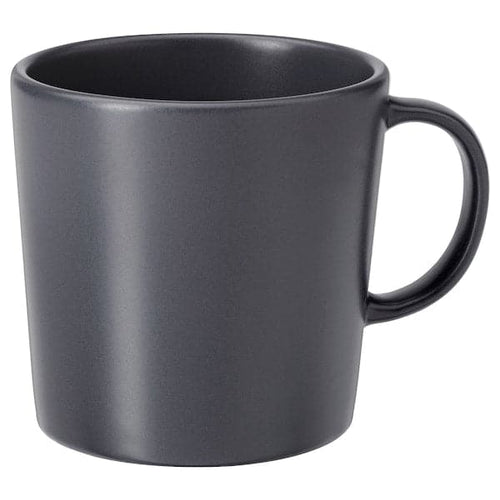 DINERA - Mug, dark grey, 30 cl