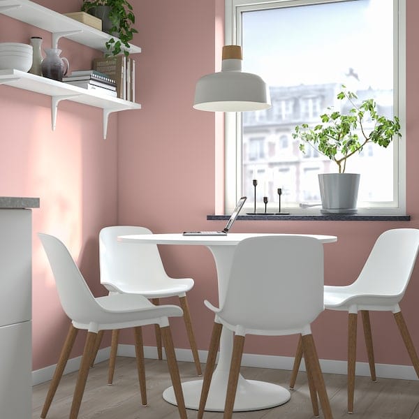 Ikea DOCKSTA / GRÖNSTA - Table and 4 chairs, 103 cm