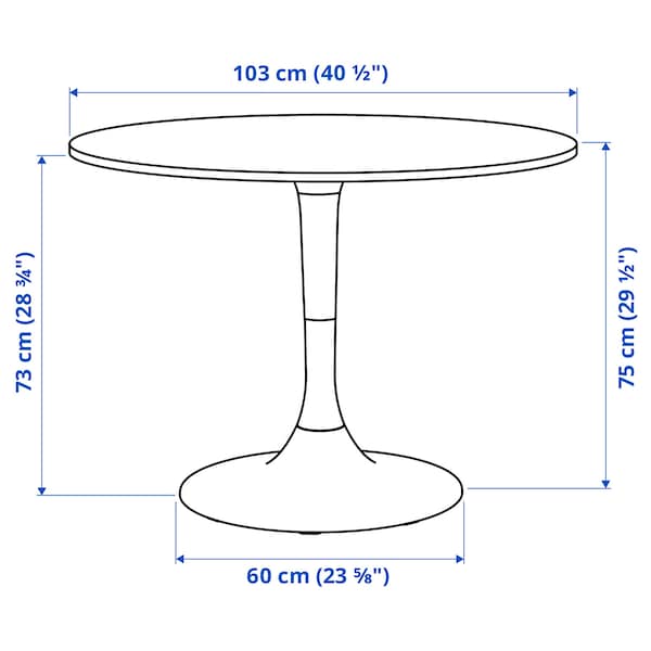 Ikea DOCKSTA / MÅNHULT - Table and 4 chairs, white white/Hakebo grey-green, 103 cm , 103 cm