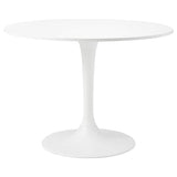 DOCKSTA table, white/white, 103 cm