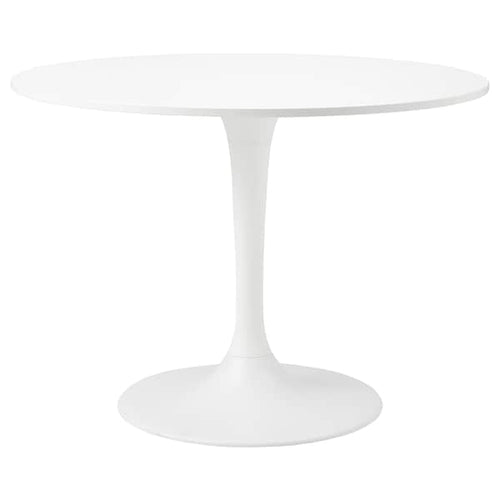 DOCKSTA - Table, white/white, 103 cm