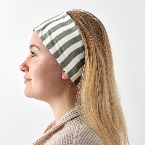 DOFTDRACENA - Nylon headband/headband, white/grey-green , - best price from Maltashopper.com 10540183