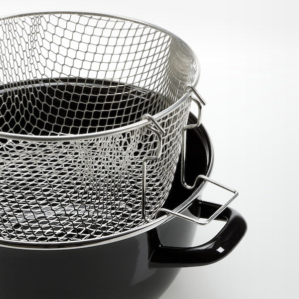 DOKTORFISK - Frying pan with basket,5.0 l - best price from Maltashopper.com 80556670