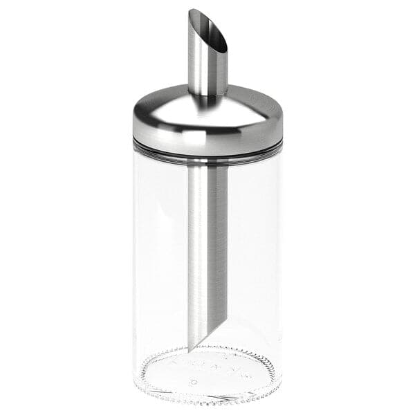 DOLD - Portion sugar shaker, clear glass/stainless steel