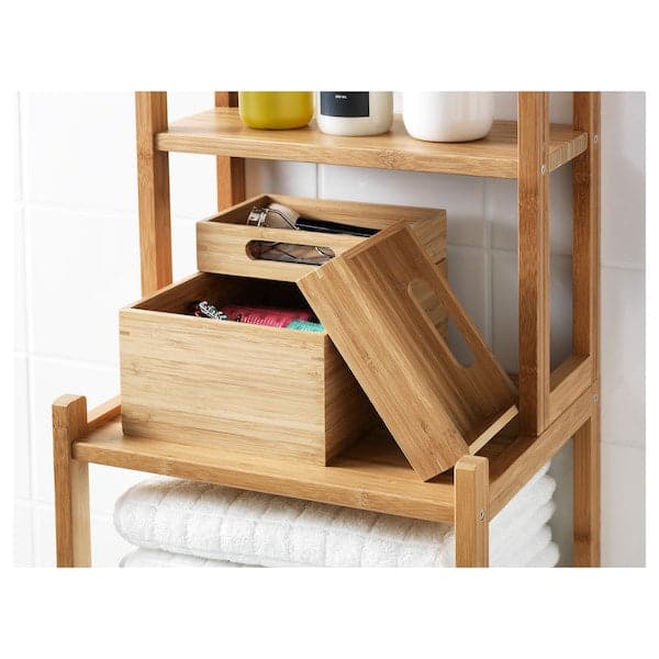 DRAGAN - Box, set of 3, bamboo, 23x17x14 cm - best price from Maltashopper.com 50281856