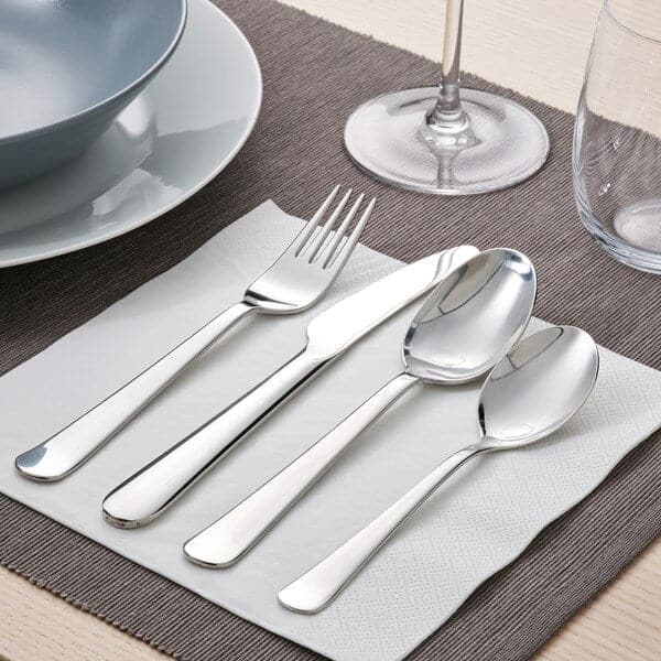 DRAGON - Dessert spoon, stainless steel, 16 cm - best price from Maltashopper.com 50090381