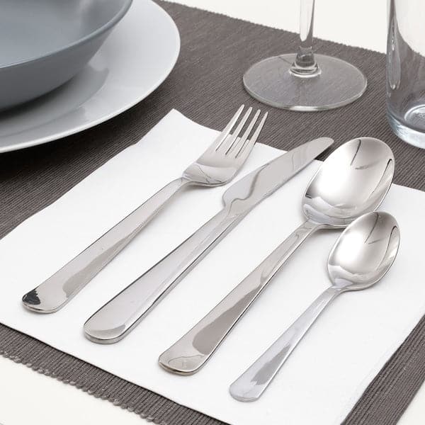 DRAGON - 24-piece cutlery set, stainless steel - best price from Maltashopper.com 90091760