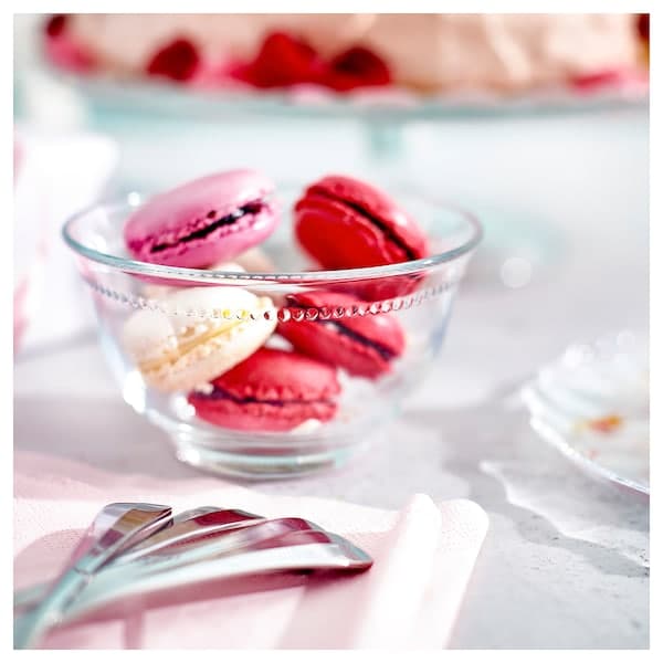 DRÖMBILD Bowl - transparent glass 12 cm , - best price from Maltashopper.com 00439005